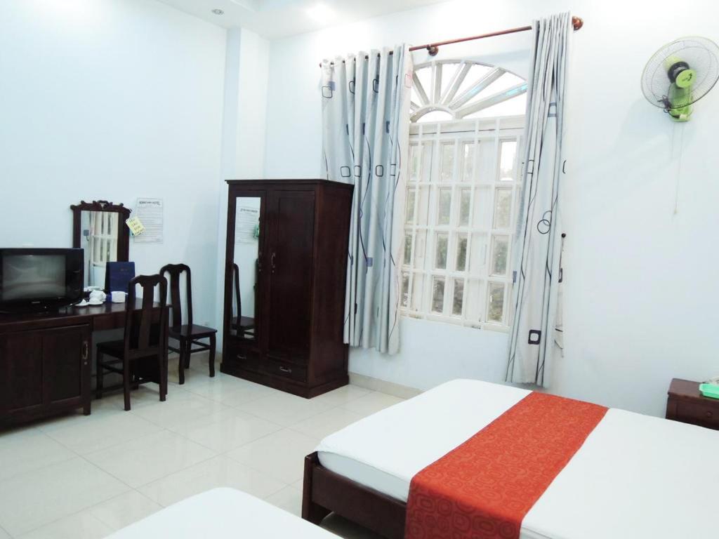 Hoang Anh Hotel Quan Ba Exterior foto